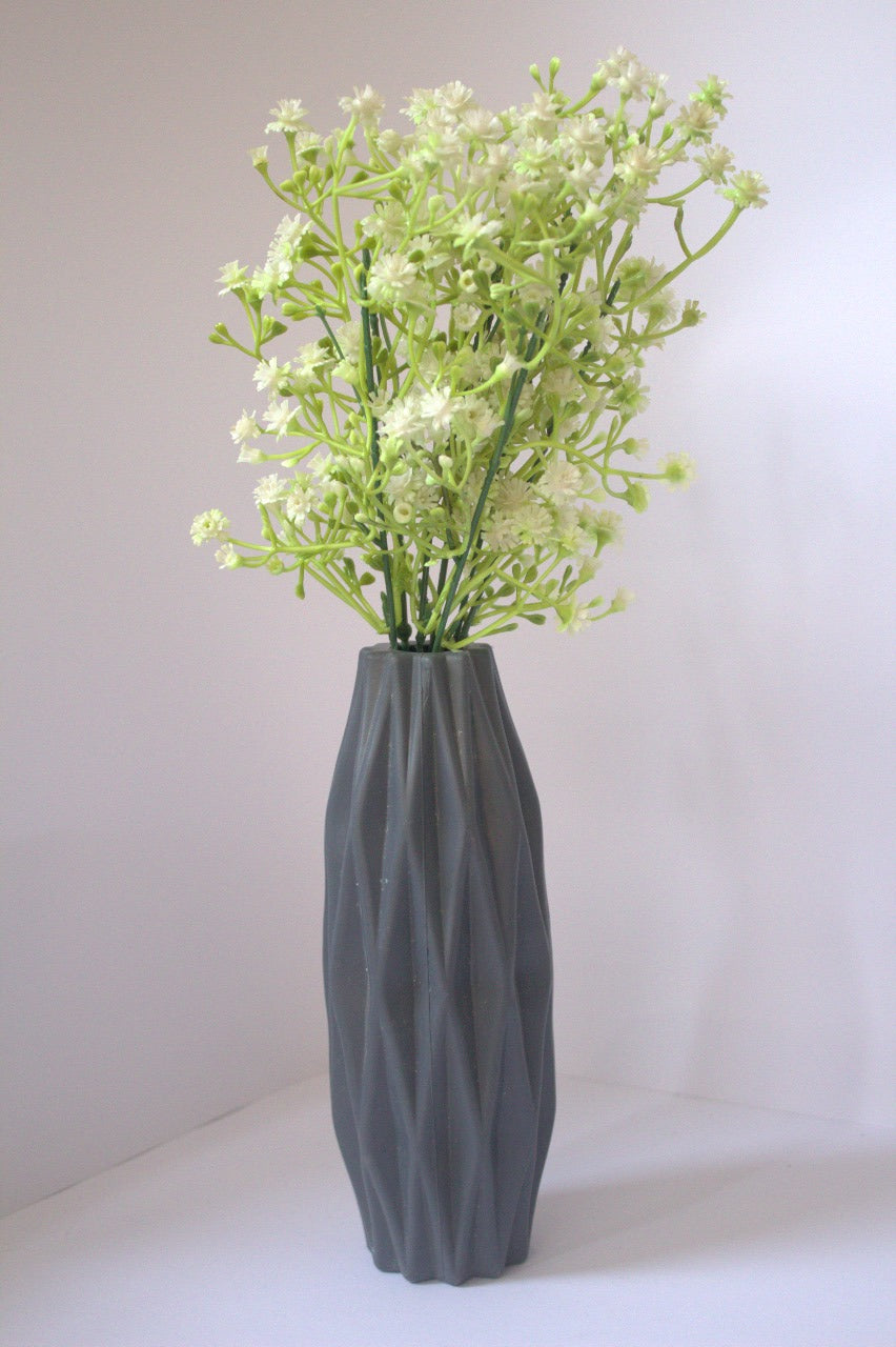 White Blossom Grace Vase