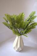 Leafy Charm Accent Vase